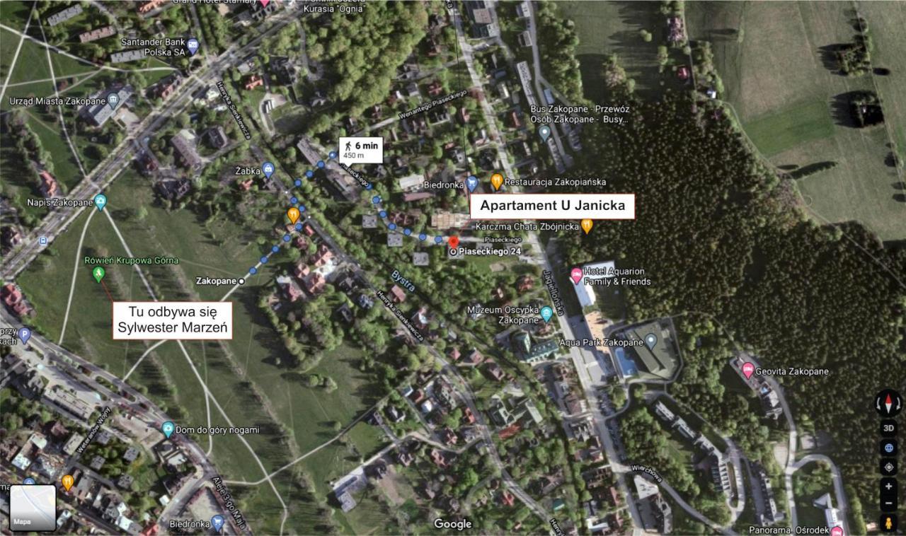 Apartament U Janicka Lägenhet Zakopane Exteriör bild